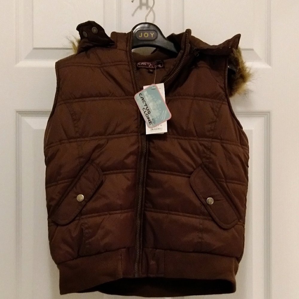 Cactus Clone puffer vest - NWT
